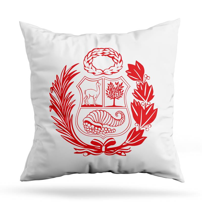 Cojin Deco Escudo Peruano (D0082 Boleto.Store)