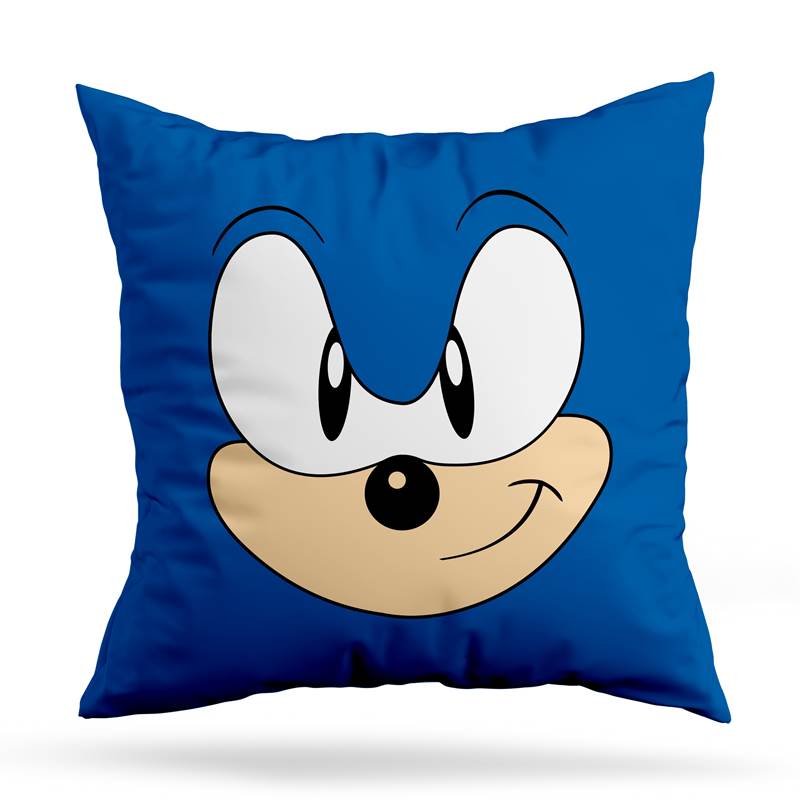 Cojin Deco Sonic Face (D0271 Boleto.Store)