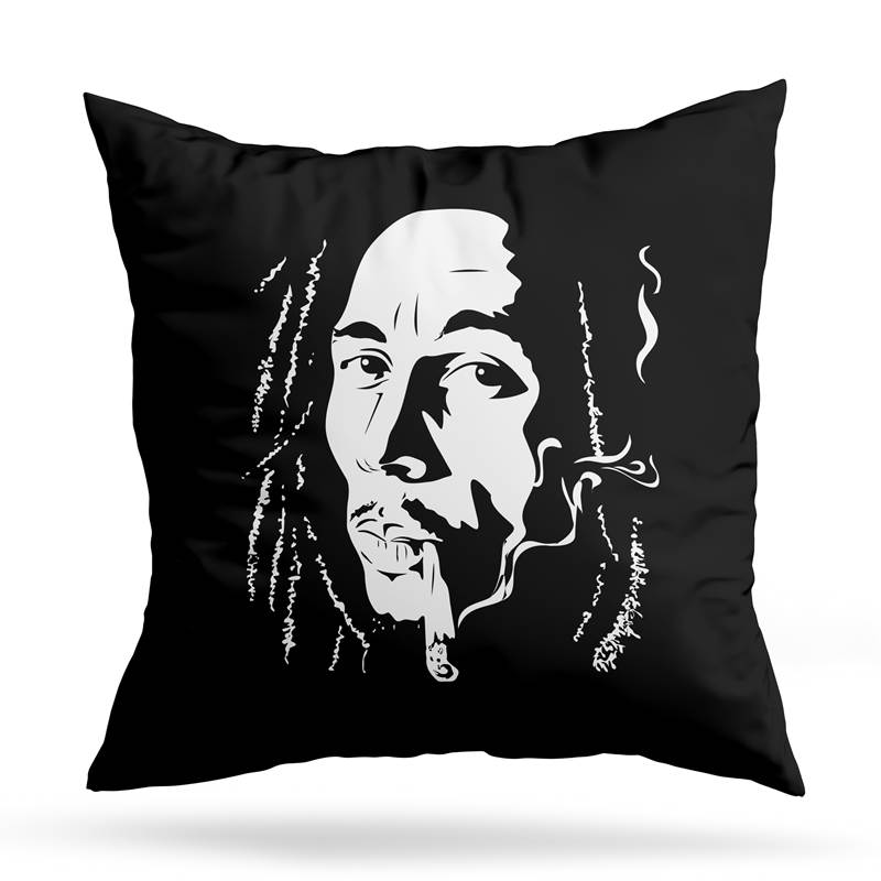 Cojin Deco Bob Marley (D0290 Boleto.Store)