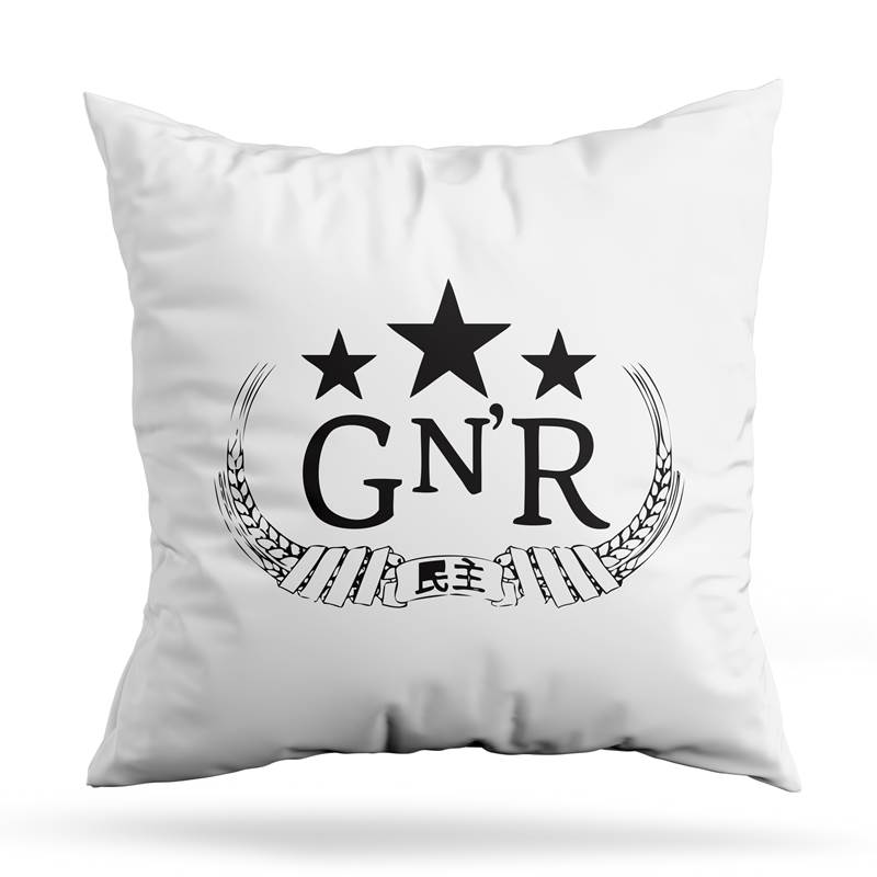 Cojin Deco Guns N Roses Chinese (D0304 Boleto.Store)