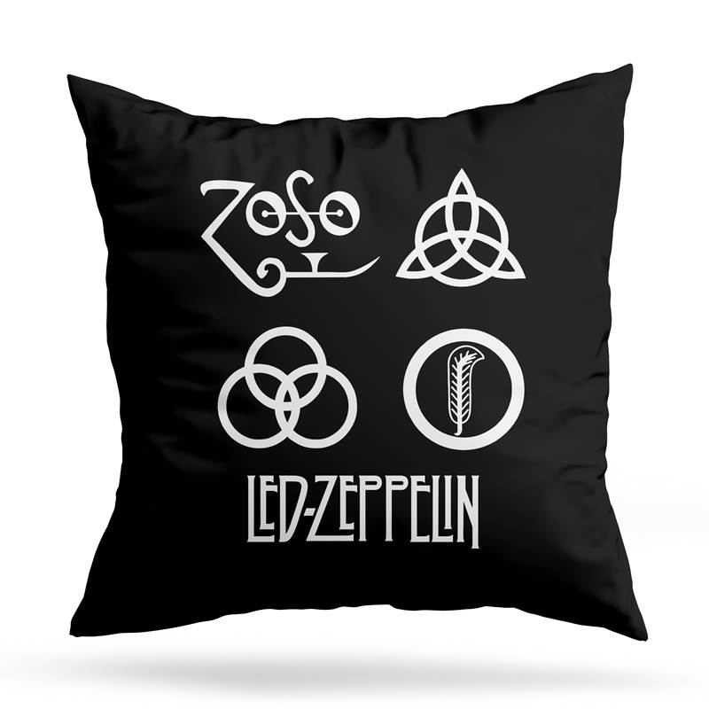 Cojin Deco Led Zeppelin 4 (D0519 Boleto.Store)