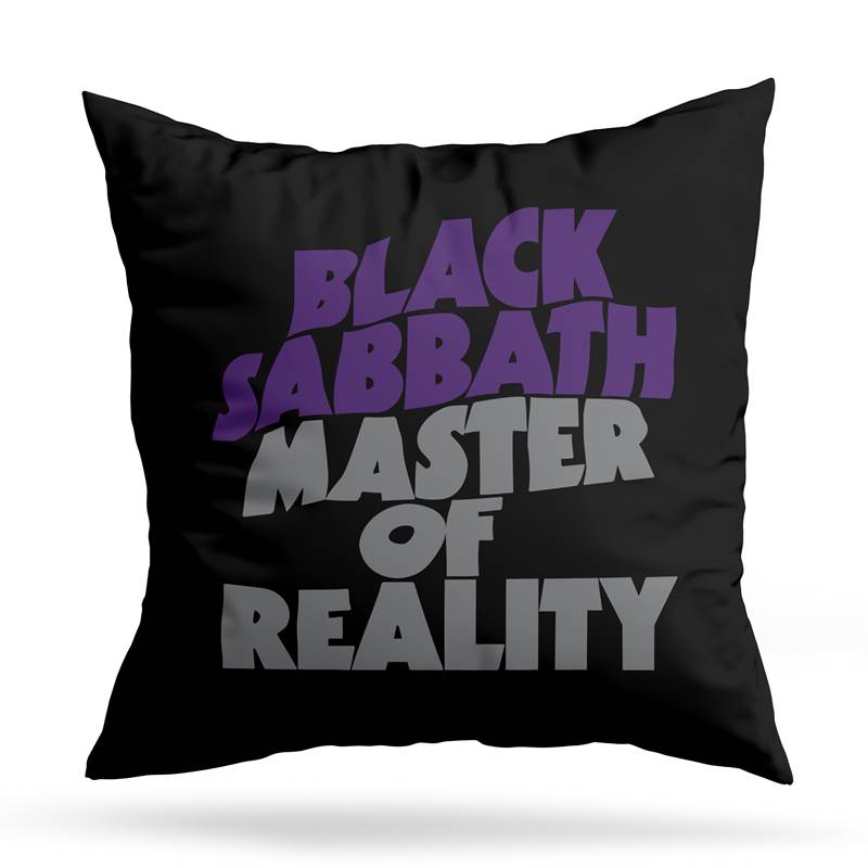 Cojin Deco Black Sabbath Text (D0542 Boleto.Store)