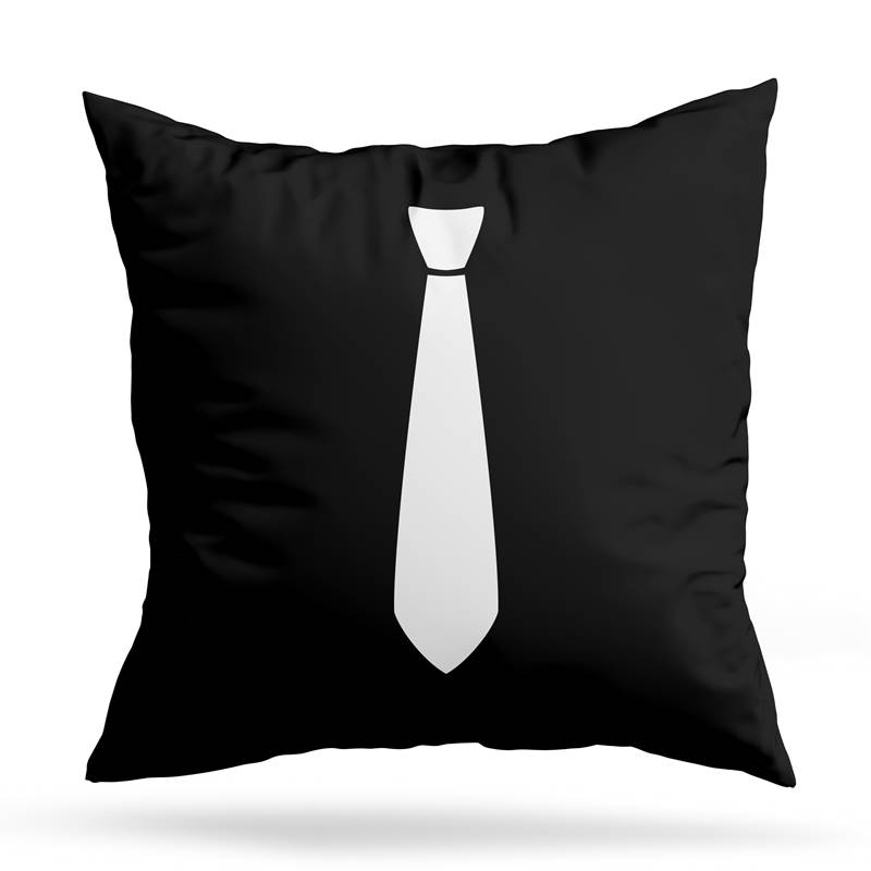 Cojin Deco Corbata (D0552 Boleto.Store)