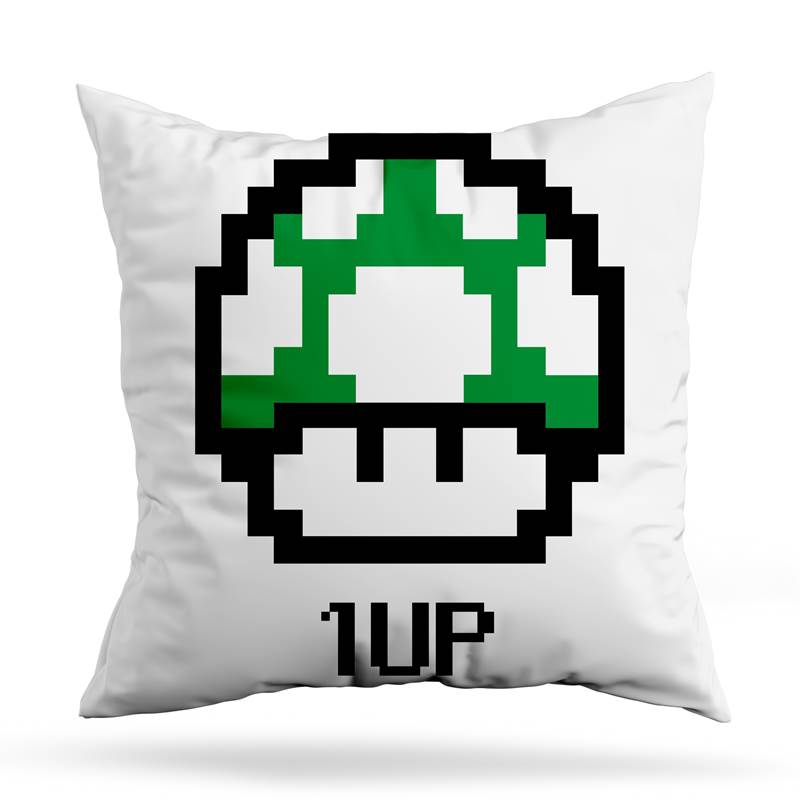 Cojin Deco 1Up Retro (D0571 Boleto.Store)