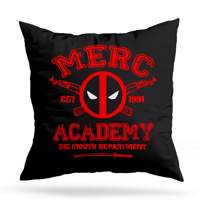 Cojin Deco Merc Academy Deadpool (D0603 Boleto.Store)