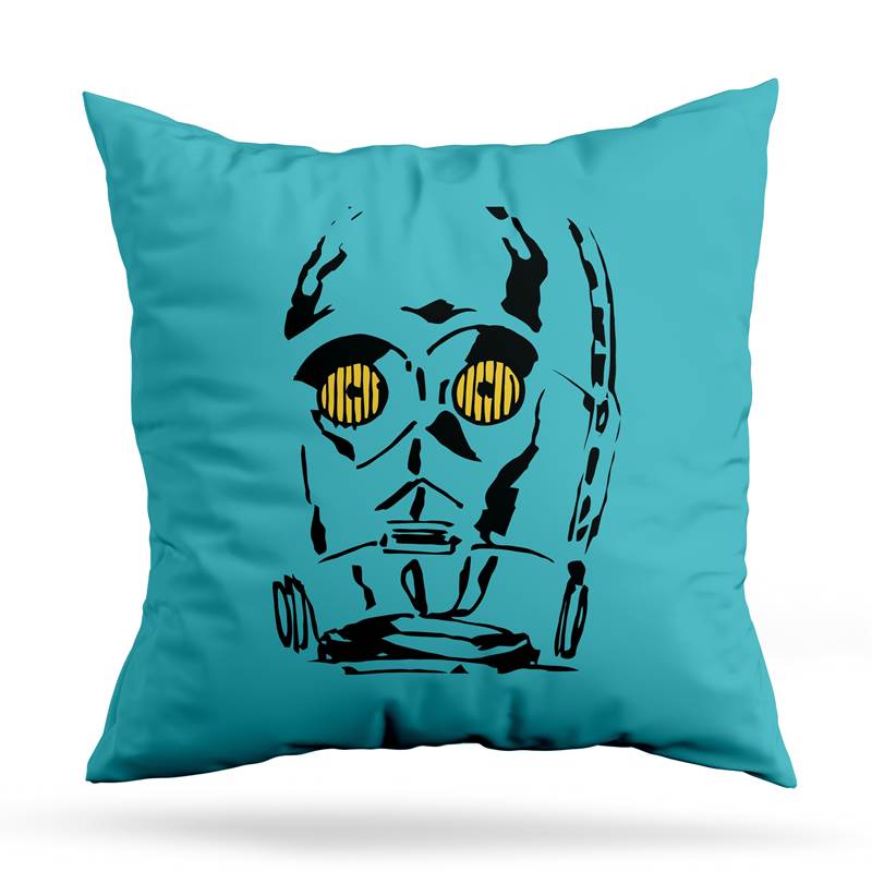 Cojin Deco Star Wars C3Pio (D0615 Boleto.Store)