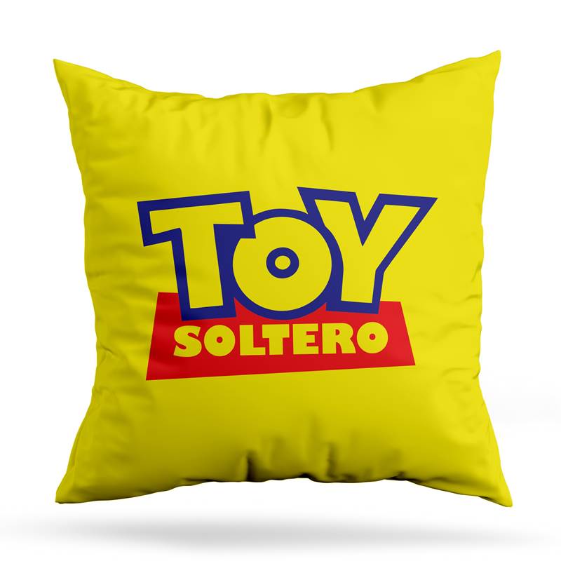 Cojin Deco Toy Soltero (D0637 Boleto.Store)
