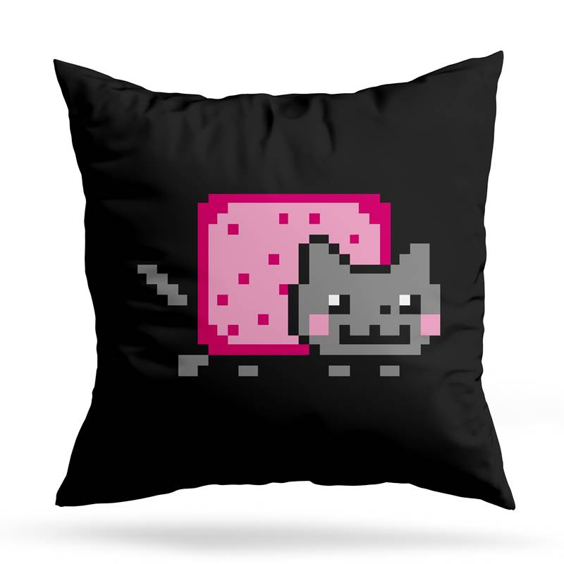 Cojin Deco Nyan Cat (D0698 Boleto.Store)