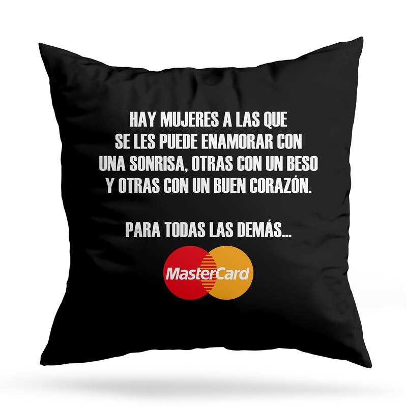 Cojin Deco Mastercard (D0740 Boleto.Store)