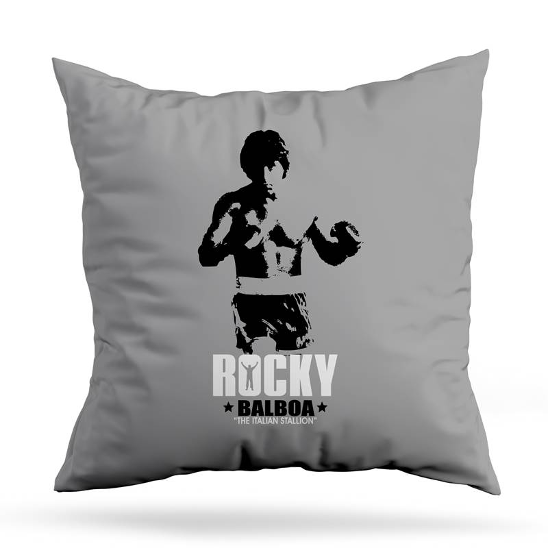 Cojin Deco Rocky Balboa (D0786 Boleto.Store)