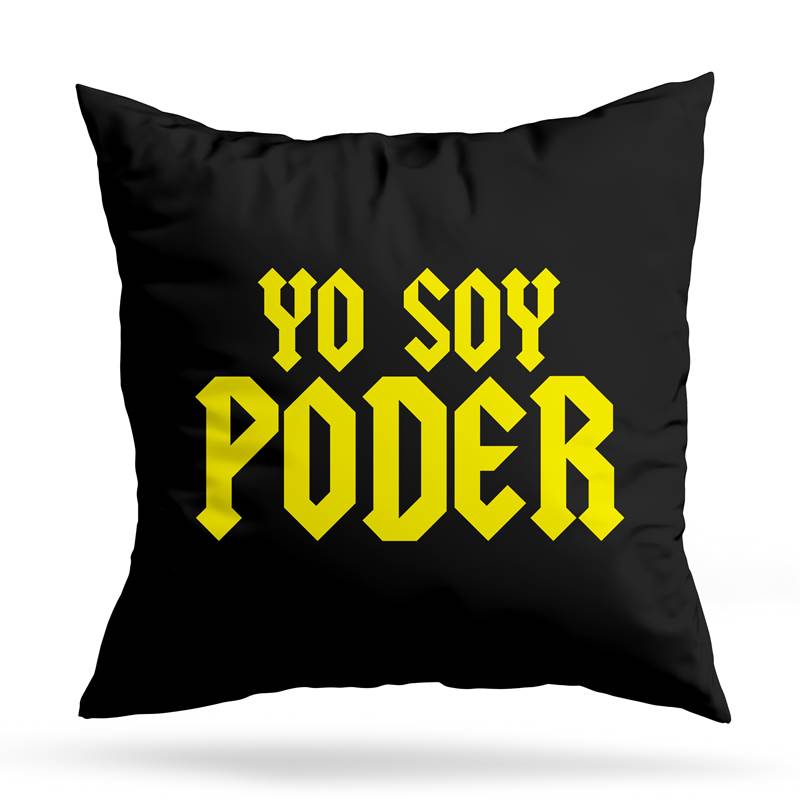 Cojin Deco Yo Soy Poder (D0944 Boleto.Store)