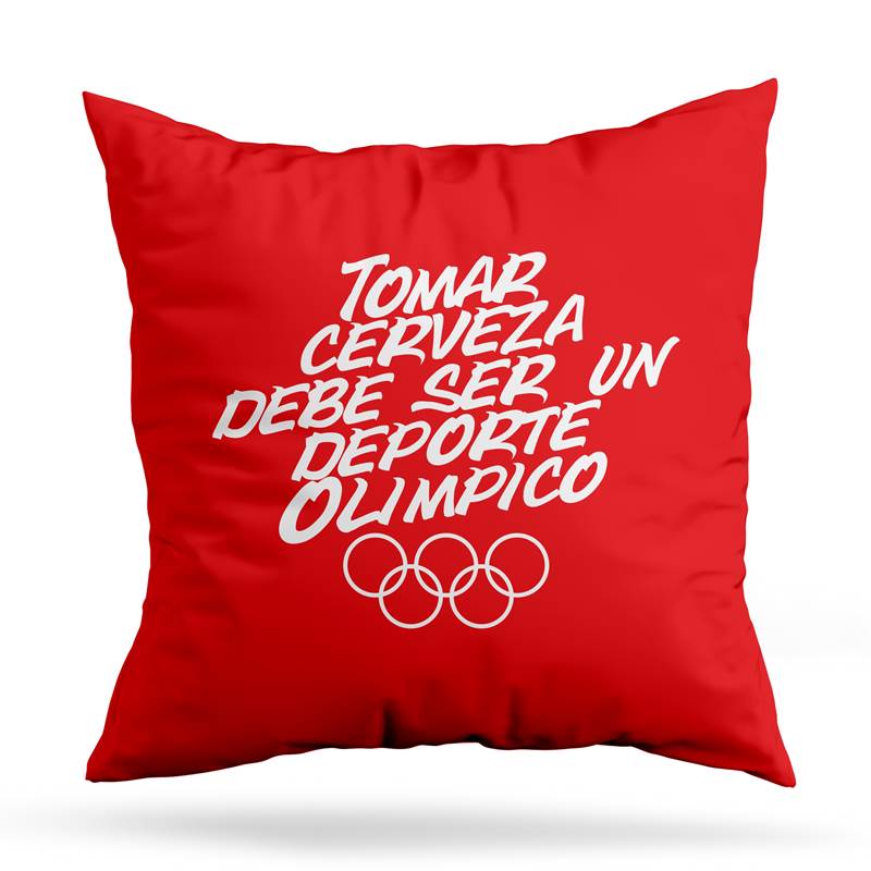 Cojin Deco Deporte Olimpico (D0951 Boleto.Store)