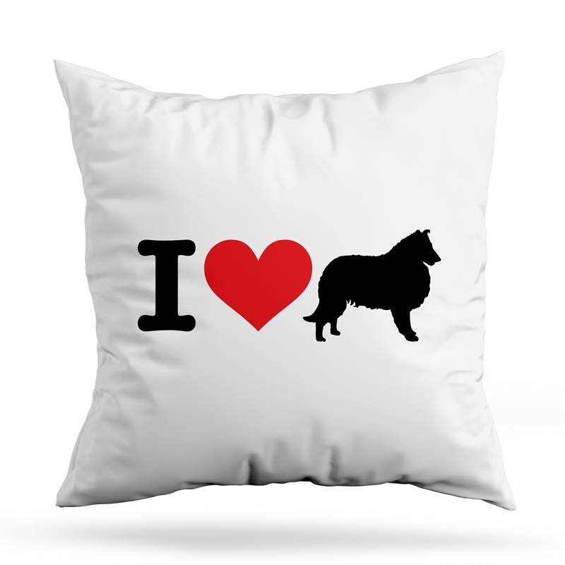 Cojin Deco I Love My Collie (D0991 Boleto.Store)
