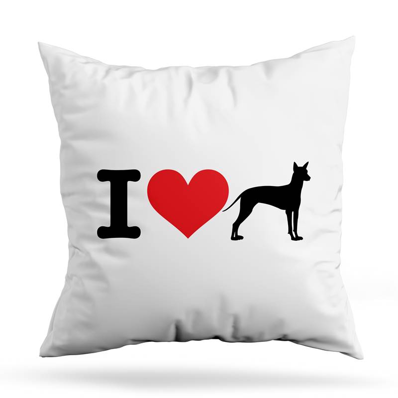Cojin Deco I Love My Perro Peruano (D1001 Boleto.Store)