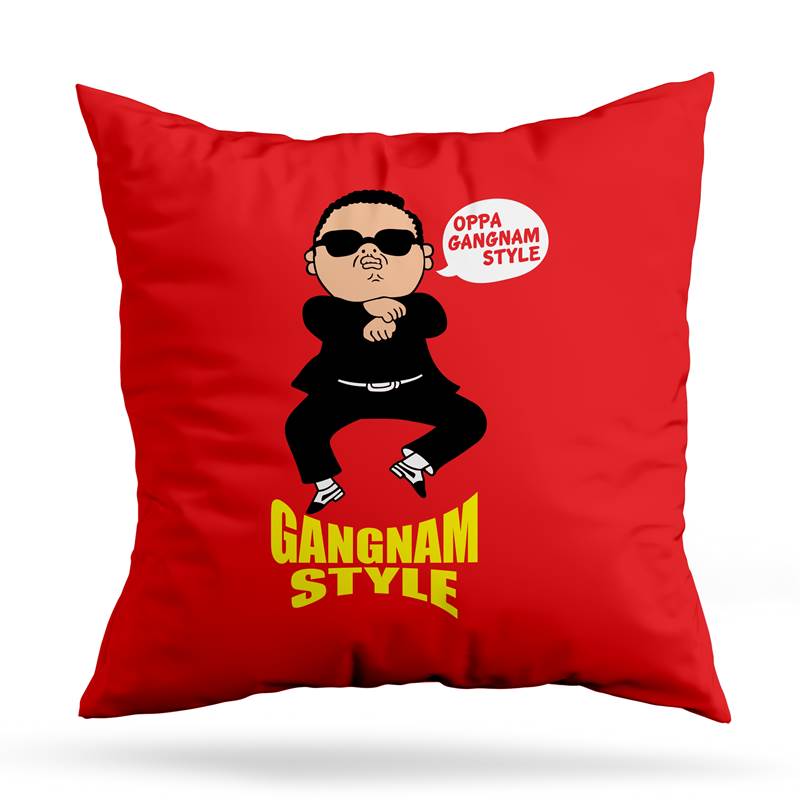 Cojin Deco Oppa Gangnam Style (D1014 Boleto.Store)