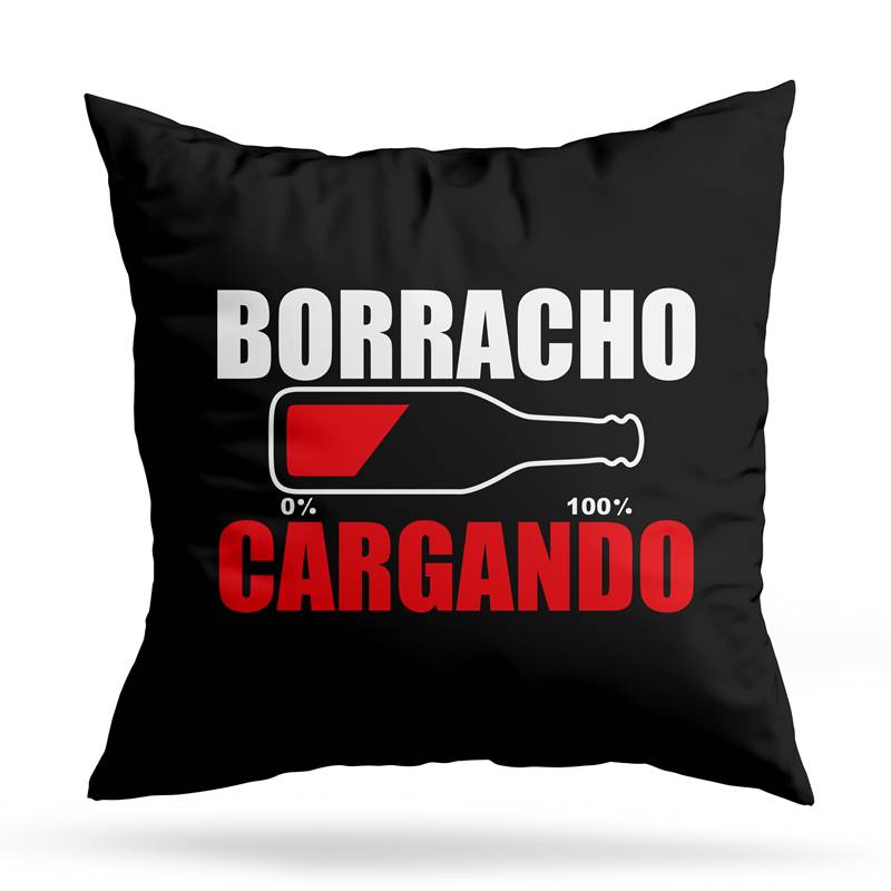 Cojin Deco Borracho Cargando (D1095 Boleto.Store)