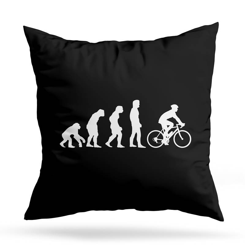 Cojin Deco Evolución Ciclista (D1155 Boleto.Store)