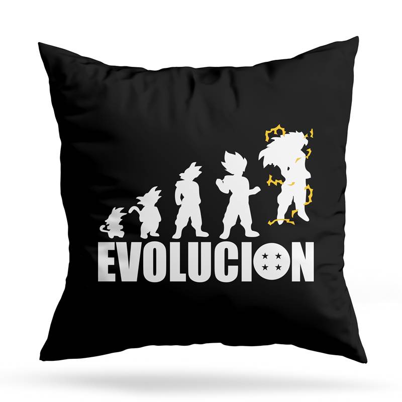 Cojin Deco Evolucion Dbz (D1237 Boleto.Store)