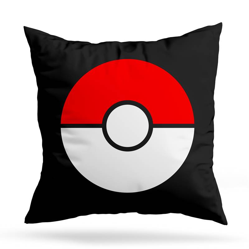 Cojin Deco Pokebola (D1255 Boleto.Store)