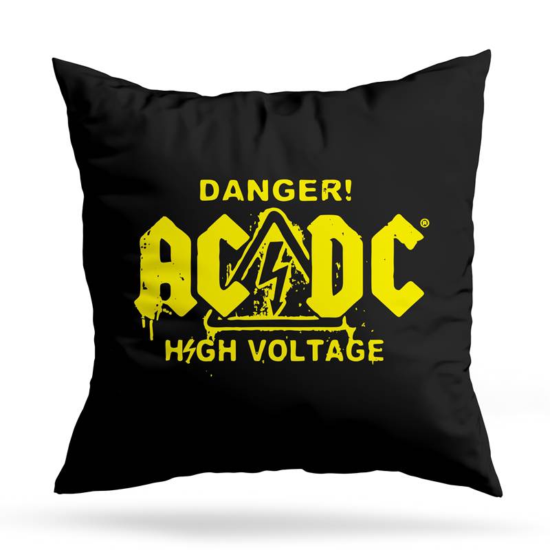 Cojin Deco Danger Ac Dc (D1268 Boleto.Store)