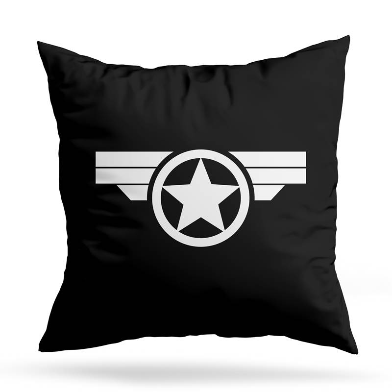 Cojin Deco Capitan America Logo (D1307 Boleto.Store)