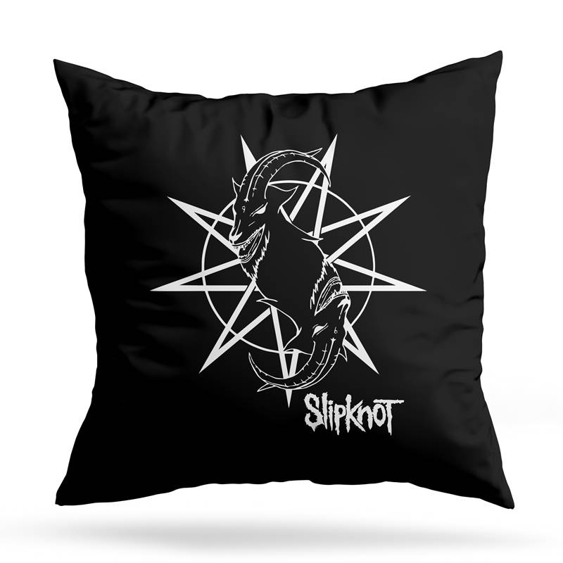 Cojin Deco Slipknot White (D1378 Boleto.Store)