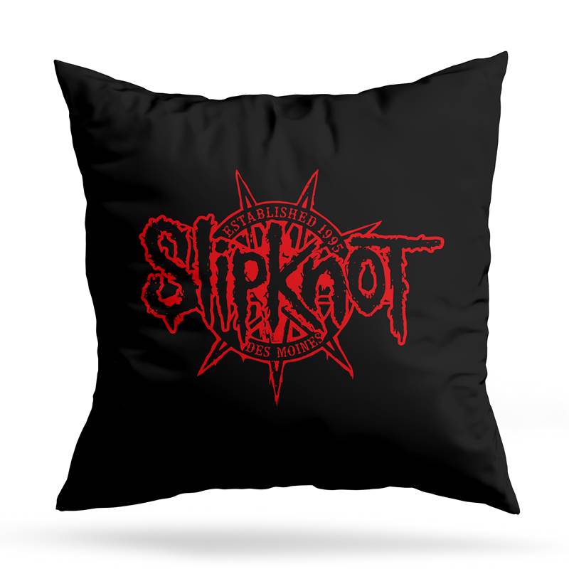 Cojin Deco Slipknot Red (D1380 Boleto.Store)