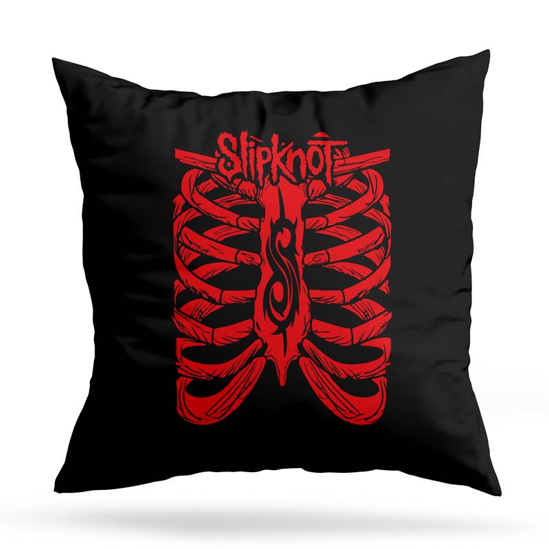 Cojin Deco Slipknot Skull (D1381 Boleto.Store)