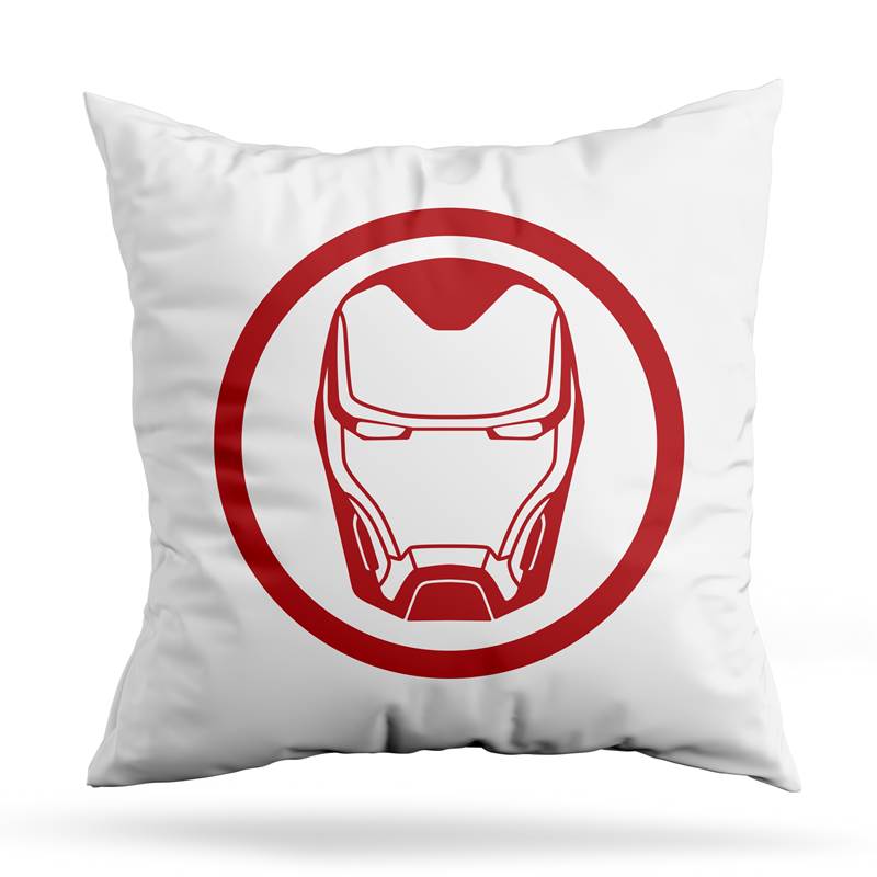 Cojin Deco Iron Man Face 2 (D1453 Boleto.Store)