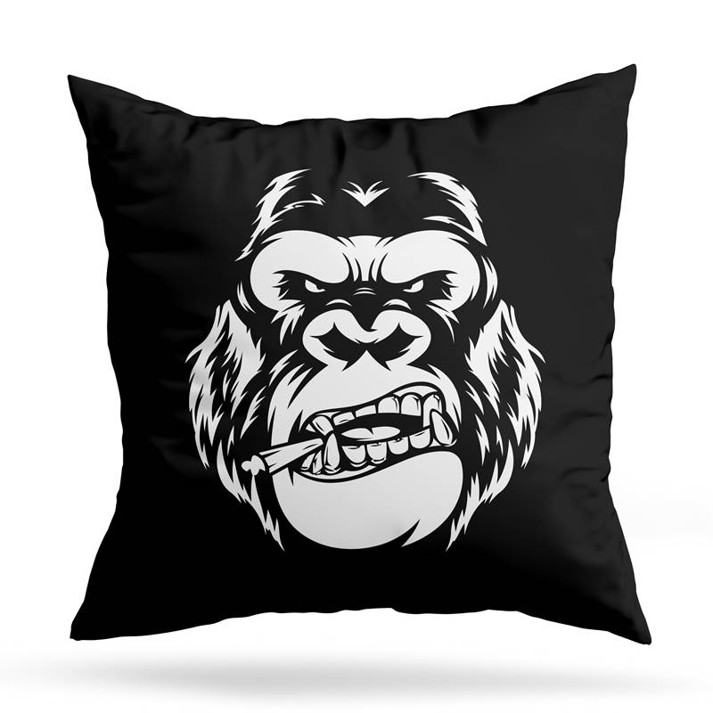 Cojin Deco Gorila (D1501 Boleto.Store)