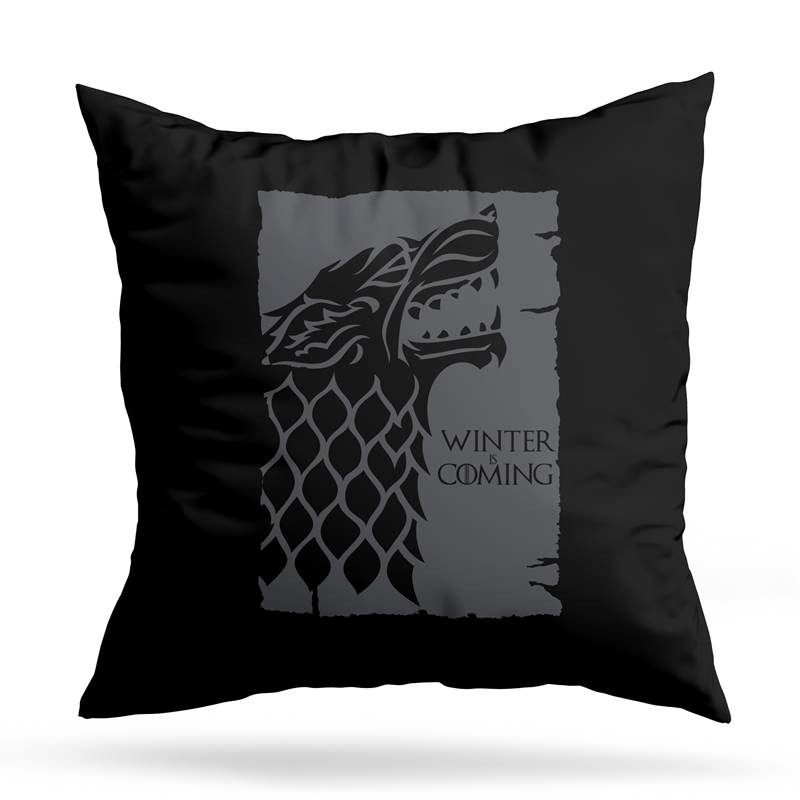 Cojin Deco Winter Is Coming (D1505 Boleto.Store)