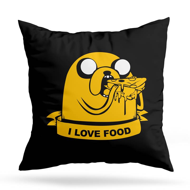 Cojin Deco I Love Food Jake (D1508 Boleto.Store)