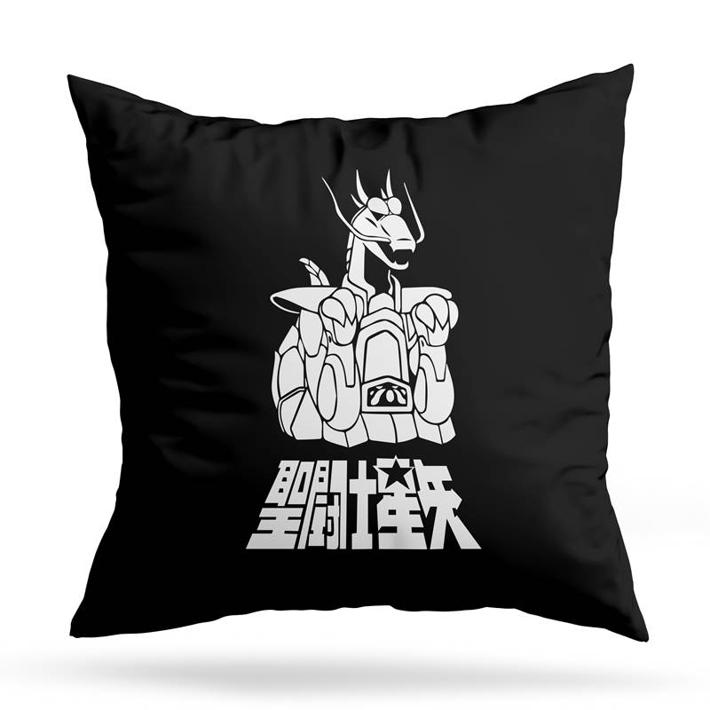 Cojin Deco Armadura De Dragon (D1526 Boleto.Store)