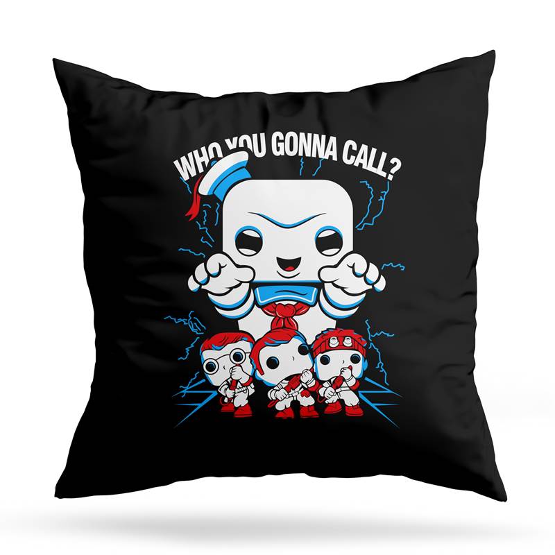 Cojin Deco Who You Gonna Call? (D1536 Boleto.Store)