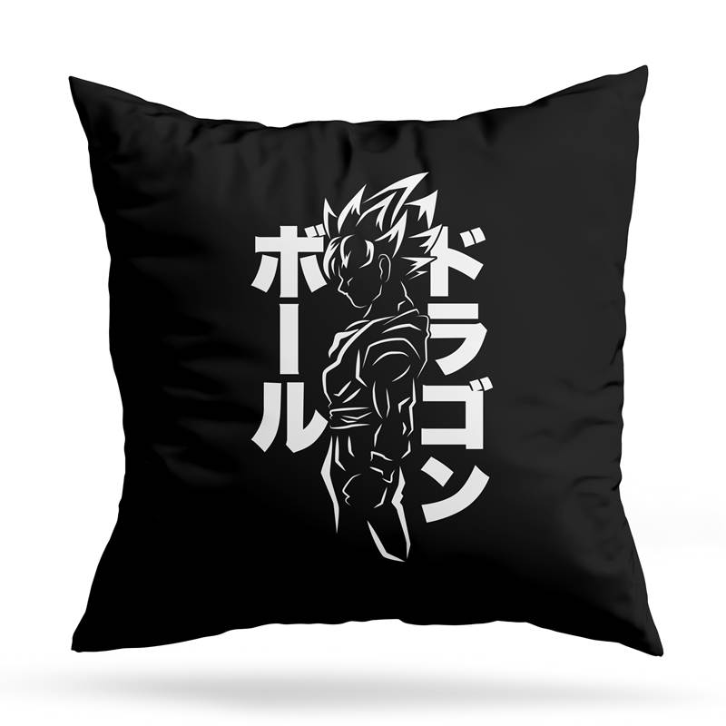 Cojin Deco Goku White Perfil (D1539 Boleto.Store)