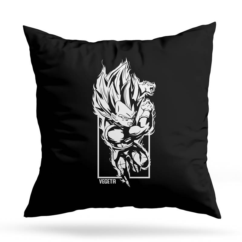 Cojin Deco Vegeta White (D1562 Boleto.Store)