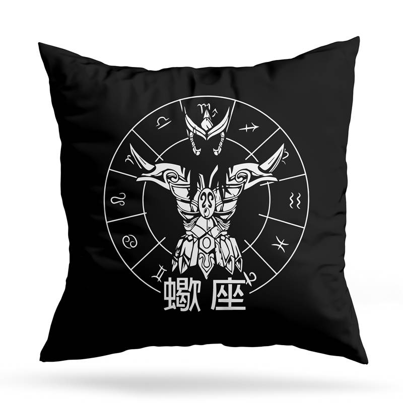 Cojin Deco Armadura  Libra (D1592 Boleto.Store)