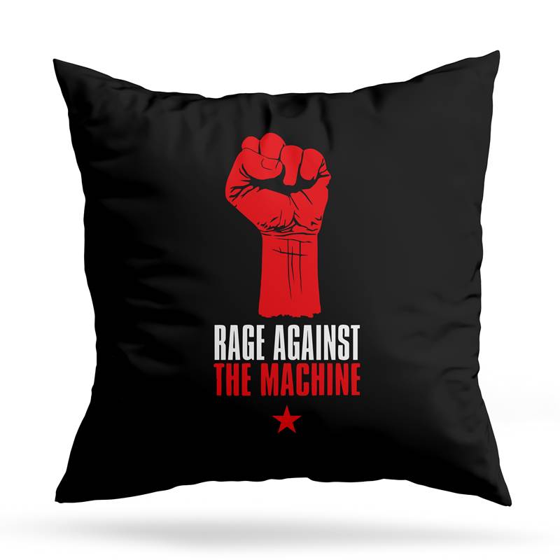 Cojin Deco Rage Agains The Machine (D1644 Boleto.Store)