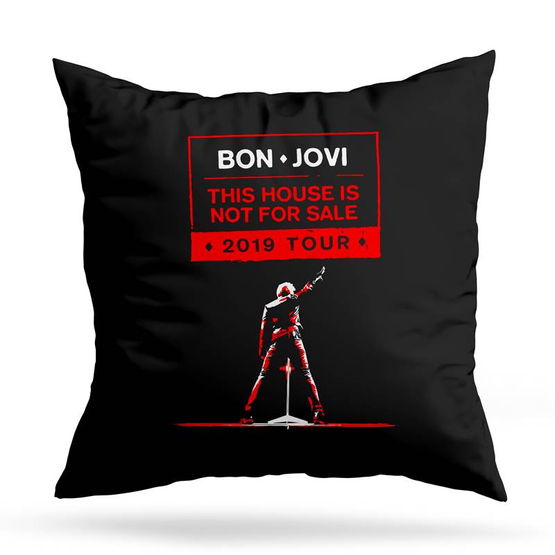Cojin Deco Bon Jovi 2019 Tour (D1645 Boleto.Store)