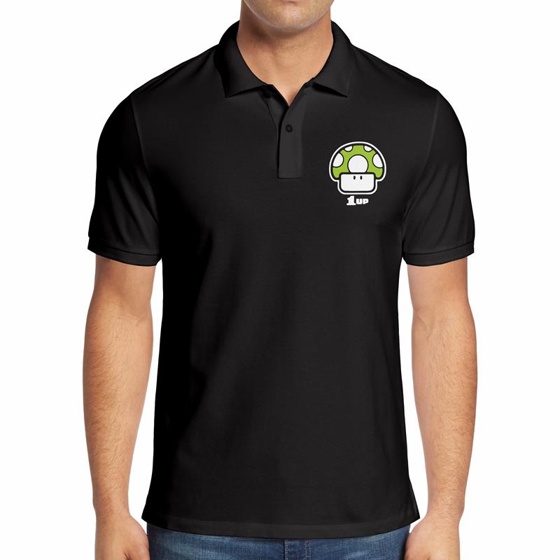Polo Pique Varon Hongo Mario Bross (D0003 Boleto.Store)