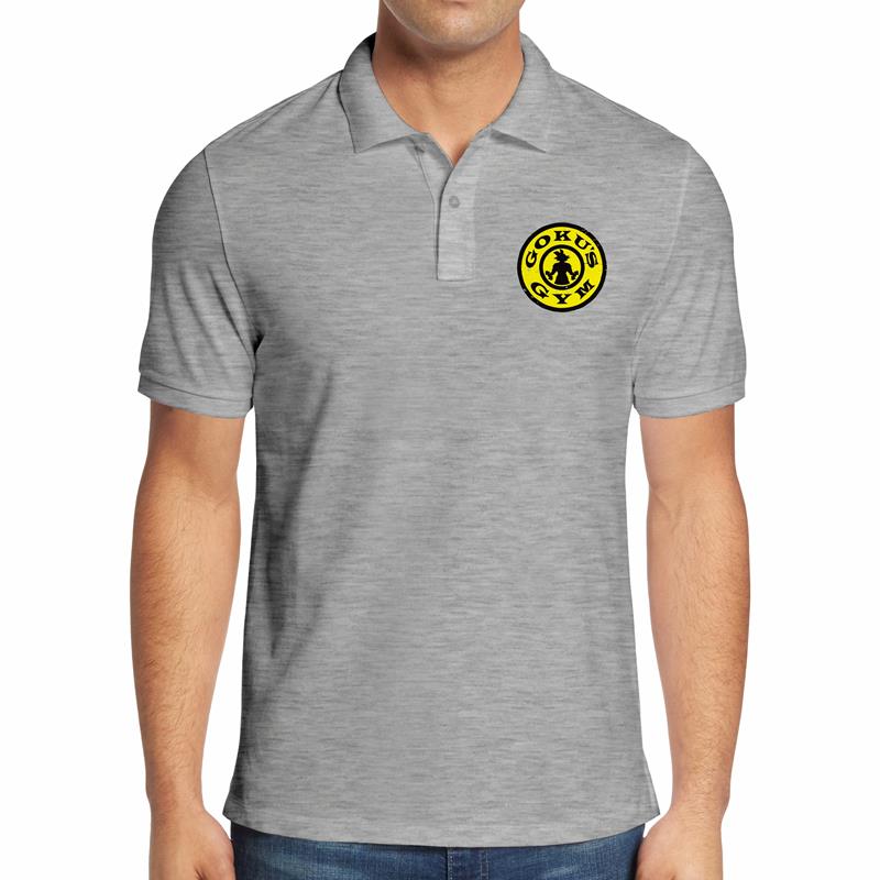 Polo Pique Varon Goku'S Gym (D0043 Boleto.Store)