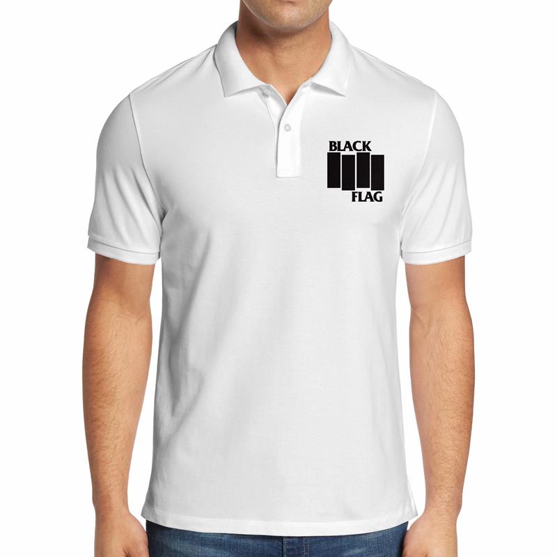 Polo Pique Varon Black Flag (D1417 Boleto.Store)