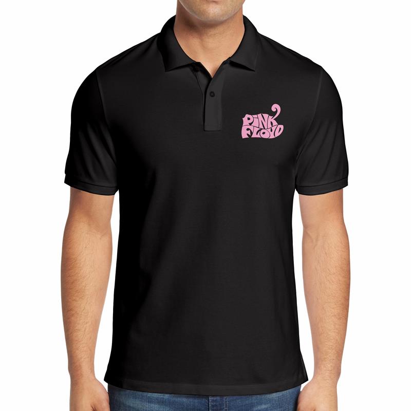 Polo Pique Varon Pink Floyd Text (D1421 Boleto.Store)