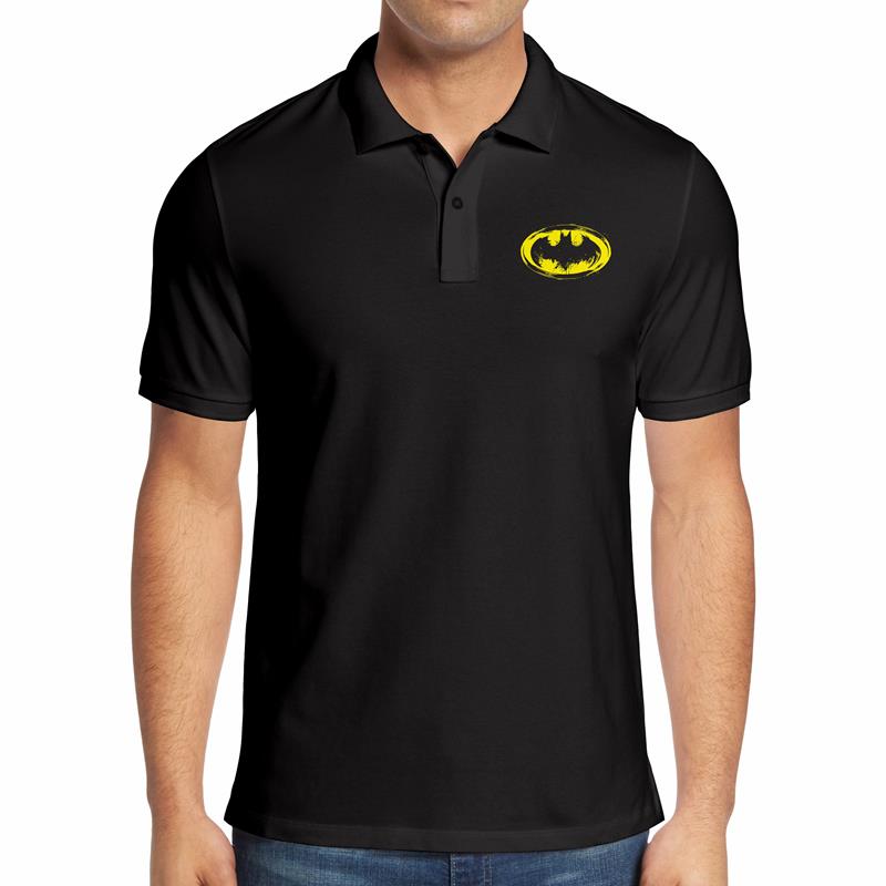 Polo Pique Varon Batman Splash (D1519 Boleto.Store)