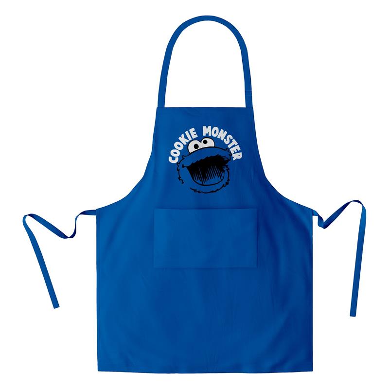 Mandil Cookie Monster (D0051 Boleto.Store)