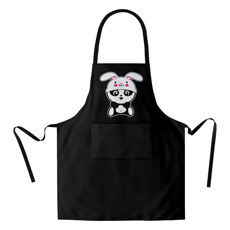 Mandil Panda Conejo (D0052 Boleto.Store)