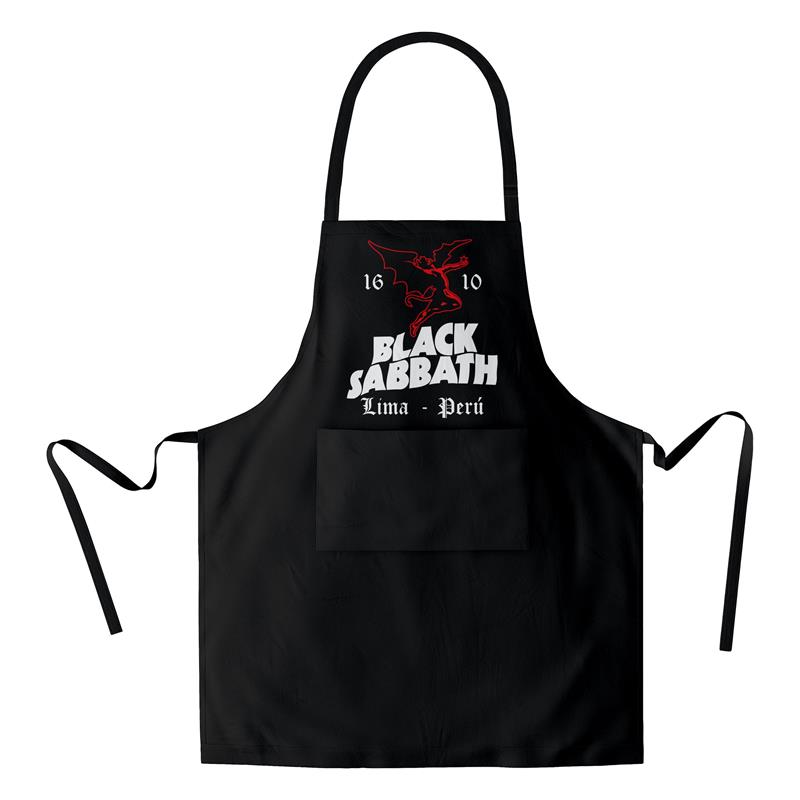 Mandil  Black Sabbath (D1147 Boleto.Store)