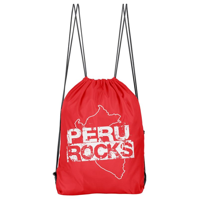 Bolso Deportivo Peru Rocks Mapa (D0020 Boleto.Store)