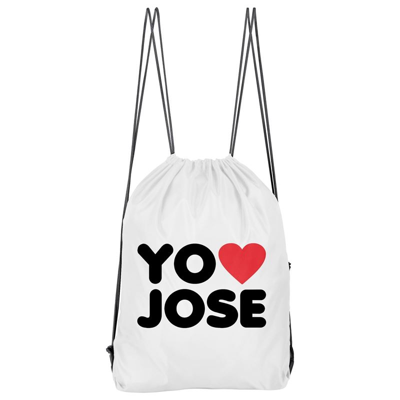 Bolso Deportivo Yo Amo A Jose (D0030 Boleto.Store)