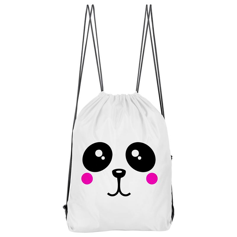 Bolso Deportivo Oso Panda Kawaii (D0053 Boleto.Store)